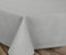 BEAUTEX fleckenabweisende und bügelfreie Tischdecke - Tischtuch mit Lotuseffekt - Tischwäsche in Leinenoptik, Eckig 130x340 cm, Hellgrau