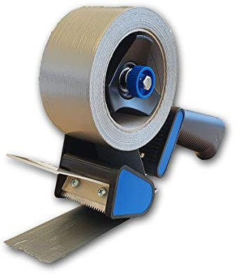 IMBALLAGGI 2000-4 Dispenser per nastro adesivo 50x66 - Nastratrice professionale con regolatore di tensione - Tendinastro 50mm x 66mt