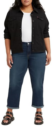 Levi's Plus Size Boyfriend Jeans Femme, Cobalt Layer Plus, 14