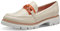 MARCO TOZZI by Guido Maria Kretschmer Damen Slipper mit Blockabsatz Elegant, Beige (Cream Comb), 41 EU