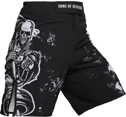Hardcore Training Sons of Hardcore Fight shorts korta byxor män MMA BJJ Grappling Fitness boxning Muay Thai No Gi