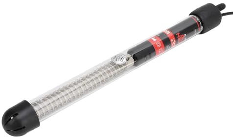 Fish Tahk-värmare, Justerbar Temperatur Automatisk Nedsänkbar Akvarievärmare med 2 Sugkoppar (200W)