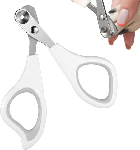 Dimeho Krallenschere Katzen Schere für Anfänger Toll Geeignet Krallenschere für Haustiere mit Runden Schnittlöchern Katzen Nagelschere Sicher Anzuwenden fur Hauskatzen Vögel Kaninchen Zubehör