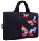 Mibbxea 11,6-12 Zoll Laptop-Tasche Sleeve Hülle,Computer Chromebook Ultrabook Tragetasche,Neopren-Reisetasche, Netbook-Aktentasche mit Griff für Dell HP Lenovo ASUS Acer (Bunte Schmetterlinge)