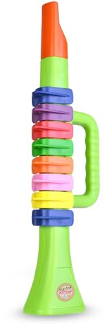Bontempi | Trompette à 8 Notes Colorées 270mm, Jouet Musical pour Enfants 3+