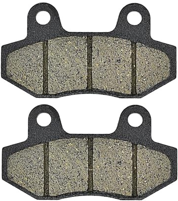 Moto Plaquettes Frein pour 50cc 70cc 90cc 110cc 125cc 140cc À 170cc 200cc 250cc Pit Dirt Bike ATV Quad Plaquettes Frein Avant Et Arrière Quads Plaquettes Frein Parking(Front)