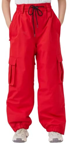 Vhersily Uomo Donna Pantaloni da Sci Baggy Pantalone da Snowboard Larghi Pantaloni da Neve Impermeabile Antivento Traspirante Calda Termico Cargo Imbottiti Invernale Antistrappo per Caccia Montagna
