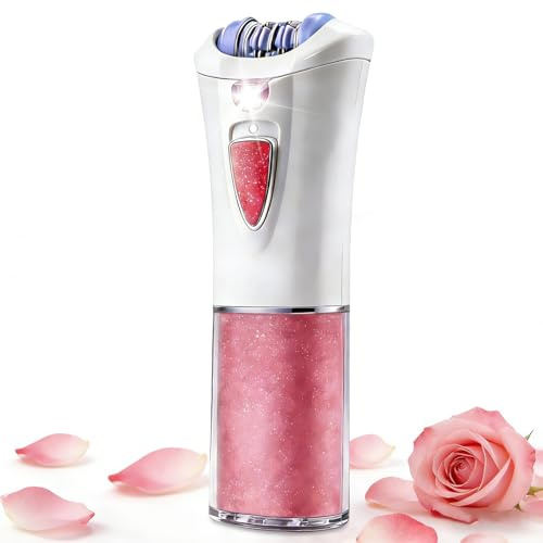 2026 Upgraded Facial Epilator for Women, Cordless Electric Tweezers Hair Removal Device with LED Light, Precise & Painless Face Epilator Hair Remover for Face/Lip/Arms/Legs/Bikini Line