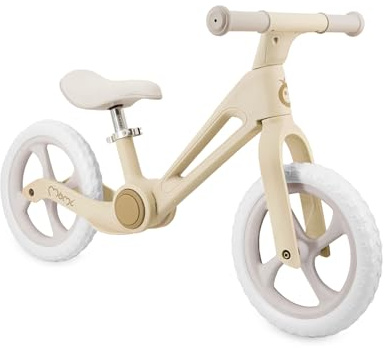 Bicicletta senza pedali MoMi NORU per bambini dai 2 anni (max 25 kg), pieghevole con un pulsante, sella regolabile, ruote EVA antiforatura da 12