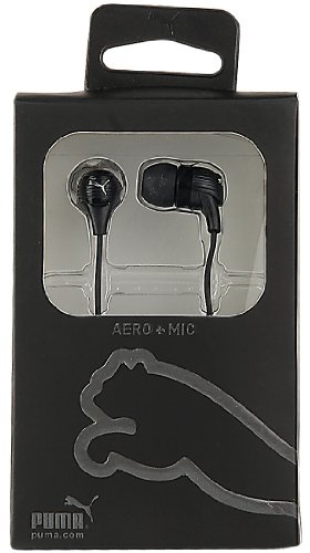 Puma Aero Headset In-Ear och mikrofon svart