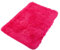 TAPISO Anti-Slip Bathroom Rug Mat Fuchsia Rubber Backing Shag Fluffy Durable Washable 1PC Size - 50 x 80 cm (1ft8 x 2ft7)