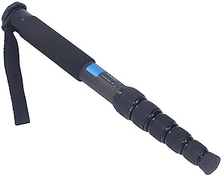 Monopiede per Fotocamera, Fibra di Carbonio 6 Sezioni Reflex Telescopica Viaggi per Fotografia All'aperto Alpinismo