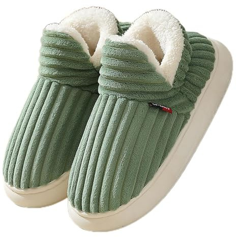 Zureto Cloud Slippers for Women Men, Unisex Winter Cozy Fashion Slippers Casual Home Shoes (Green, Adult, Women, 7.5, Numeric Range, UK Footwear Size System, 8, Medium)