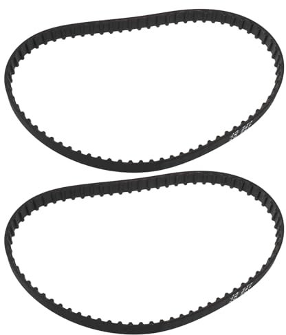 The Lord of the Tools Timing Belt 142XLx 3/8 2 Pieces for Belt Sander and Disc Compatible with Record Power BDS150