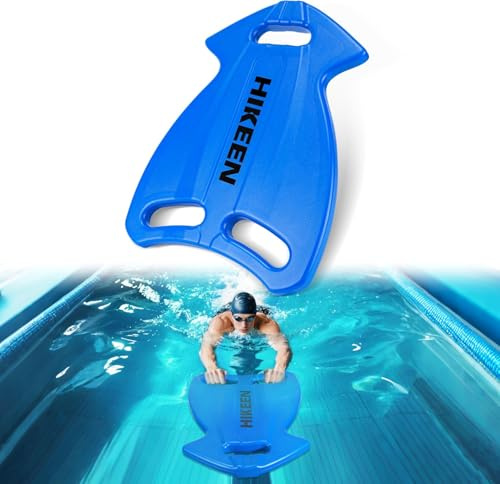 Hikeen Planche de Natation Grande Taille Multi-Prises: Accessoires Piscine Planche Piscine Haute Flottabilité pour Adultes, Planche Flotteur en HDPE, Natation Accessoires à nage Eau Libre