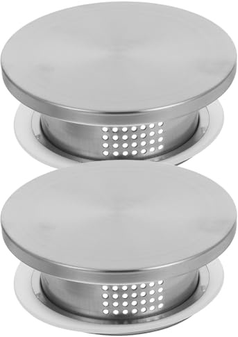 MOBUTOFU Coperchio per Caraffa in Acciaio Inox Filtro a Fori, 2 Pezzi, Adatto per Preparare Tè AI Fiori di Limone e Bevande Fredde, Resistente e Sostituibile per Brocca Domestica