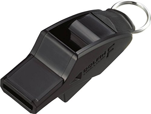 Molten - Silbato de fútbol o hándbol para entrenadores y árbitros, color negro, talla unica