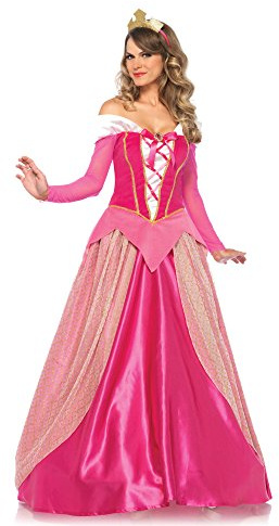 Leg Avenue Damen Klassisches Dornröschen Prinzessin Halloween-Kostüm, Rosa