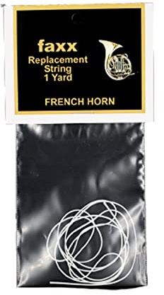 Starving Students Music Supplies French Horn Rotor String, White (1 Yard), For Replacing Your French Horn Valve String