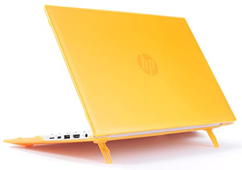 mCover Case Compatible for 2021~2022 14 HP Pavilion 14-DVxxxx Series Traditional (with 180° Hinge) Notebook Computers ONLY (NOT Compatible with Other HP Pavilion Series) - Orange