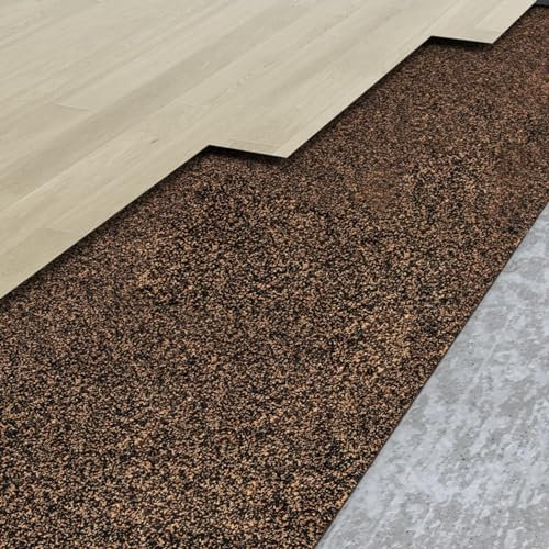 Rantry Rotolo di sughero in gomma 100x200 cm 5 mm Isolamento