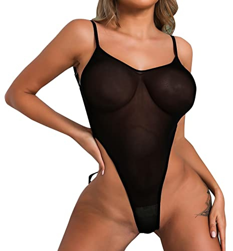 Générique Collant Ouvert Entrejambe - Soirée sous Vetements Feminins Sexy Body Femme Manches Longues Lingerie Sexy Femme Body Blanc Lingerie Érotique Hot Sexe #