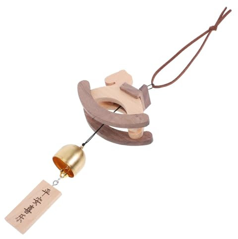 NULYLU Campanillas De Viento De Madera para Niño Niña Kit De Manualidades para Crear Adornos Educativo De Ensamblaje Madera De Nogal y Haya