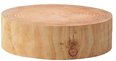 GLJTUO Tabla De Cortar Premium, Redonda, De Pino, Resistente, para Cocina, Profesional, para Carne, Pescado, Verduras Y Queso, Ideal para Trinchar Carne O Verduras.,