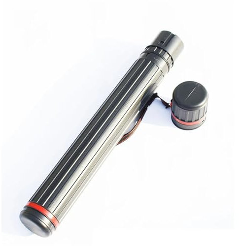 QuxetlRyz Pfeilköcher 1 stücke Bogenschießen Pfeil Rohr Teleskop Bogenschießen Pfeil Zurück Schulter Köcher Halter Rohr