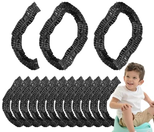 Bolsas De Inodoro Portátiles - Comodidad Sin Problemas | Comodidad Portátil, Asiento De Entrenamiento Pinzas Para Sillas Bañeras Para Niños - Bolsas De Inodoro Portátil De 100 Piezas Para Niños |