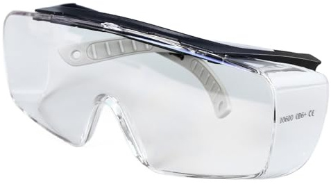 Yinhing Co2 Glasses Professional 10600Nm Reflekterande ögonglasögon för Co2 Engraver High Clarity Lättviktsdesign Dimbeläggning Optimal Komfort för Långtidsbruk
