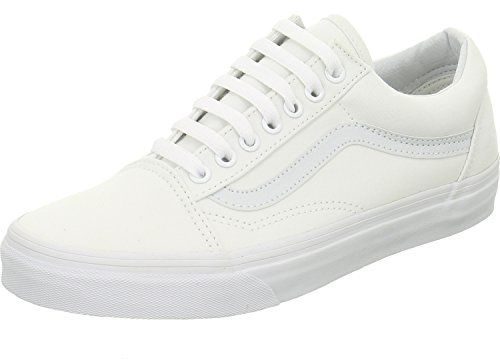Vans Old Skool, VD3HW00, Unisex-Erwachsene Sneakers, Weiß (True White), 38 EU