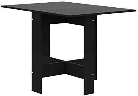 Symbiosis 2050A7676X00 Fällbart Bord, Svart, 76 x 103 x 73.4 cm