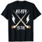 Alphorn Musiker Instrument Heavy Metal T-Shirt