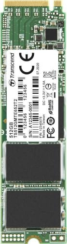 Transcend MTE652T2 512GB Interne M.2 SSD 2280 PCIe NVMe 3.0 x4 Retail TS512GMTE652T2