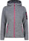 CMP - Woman Jacket Fix Hood, Titanium-Fuchsia, XXS
