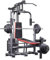 Hansson Sports® Universal Kraftstation Hantelbank Multifunktion mit Hantelablage Latzug Butterfly Beinstrecker Beinbeuger 65kg Gewichten klappbar (B:Mit 75KG)