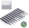 900M Soldering Iron Tips, 12 Pieces Soldering Iron Tips, Lead-Free Replacement Solder Tips, for Soldering Equipment and Accessories (Different Models)