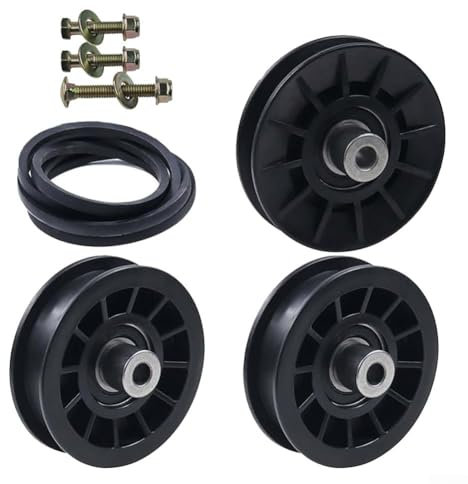 Pulegge progettate per ottimizzare le prestazioni nel tosaerba da equitazione, si adattano a molti tipi di modelli comuni