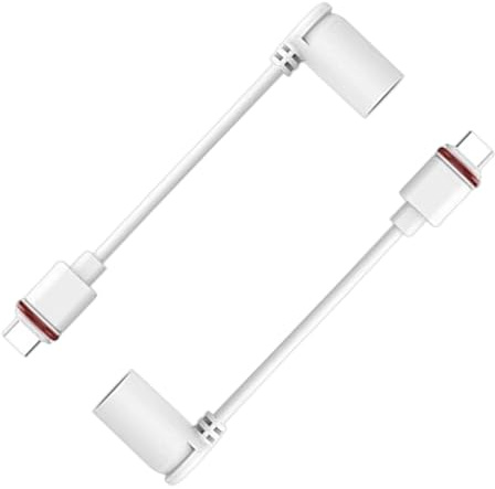 WEITING Adaptateur Jack Barrel USB C | 2 Pièces Adaptateur Prise Barillet Panneau Solaire USB-C,Connecteur pour Alimentation Appareil Électronique Extérieur - Compatible Appareils