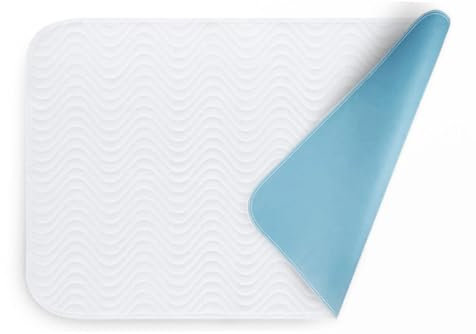 10er Pack !! Inkontinenzauflage/Unterlage/Bettschutz/Hygieneschutz ca. 75x90cm cm blau/weiß 1Wahl Top Qualität, 100% Polyester, Kochfest, wiederverwendbar, Castejo