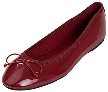 Feversole Women's Macaroon Colorful Memory Foam Cushion Patent Ballet Flat,Mémoire coloré Macaron Coussin en Mousse de Femmes Ballet de Brevets Plat