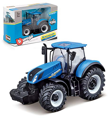 Bburago-1/43 Collezione Ferme-New Holland Auto, 31612, Verde