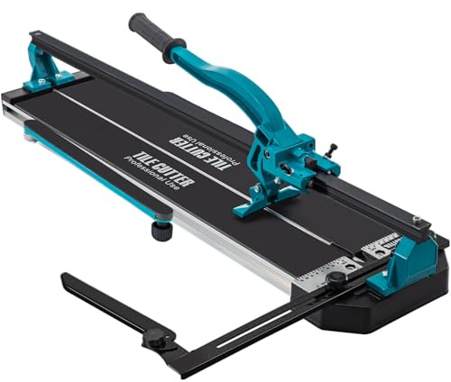 VEVOR Coupe Carrelage 1200mm 3/5 Coupe-carreaux 47 Avec Positionnement Laser Précis Seul Rail Supports double