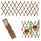 Garden mile Treillis en bois robuste pour jardin et extérieur 1.8 x 0.3m