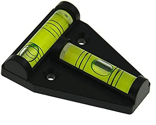 4 pezzi con magnete nero T livello è composto da strumenti GFNT, bolle orizzontali, tre gambe, macchinari, ripiani e altre funzioni magnetiche (con magnete)