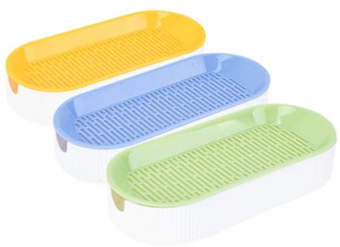 BELLIFFY 3pcs Hydroponic Cat Plant Soilless Planting Box Convenient Cat Grass Box for Catnip Creative Nursery Grass Planter