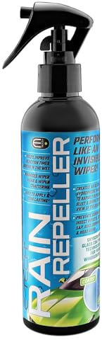BITS4REASONS E-Tech Car Rain Repellant 200ml. Improves Visibility On The Road In All Weather Including Rain, Sleet & Snow - Easy To Use & Long Lasting For Exterior Glass &Motorbike Helmet Screen