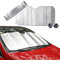 Protection solaire pour pare-brise de voiture - Pliable - Anti-UV - Pour garder le pare-brise au frais - Protection contre le gel et la neige - Utilisation toute l'année