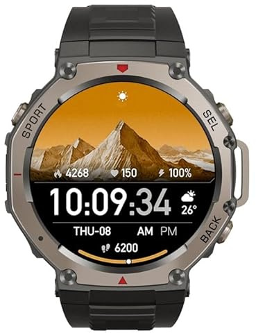 SWZEC Sekoda GPS Sports Smartwatch (Nero)